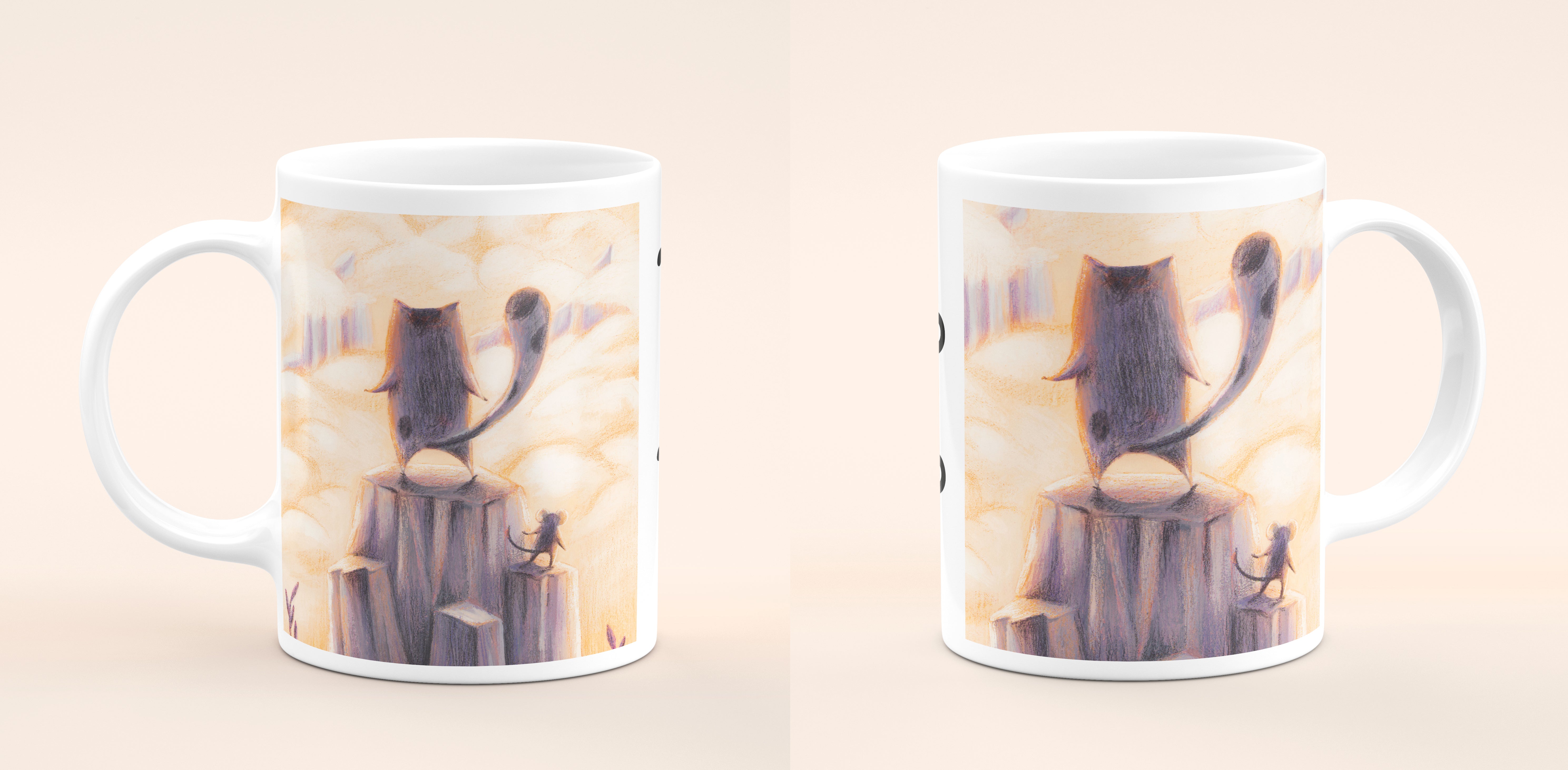 Tazza Dreamy Cat - Cat&Art Mug