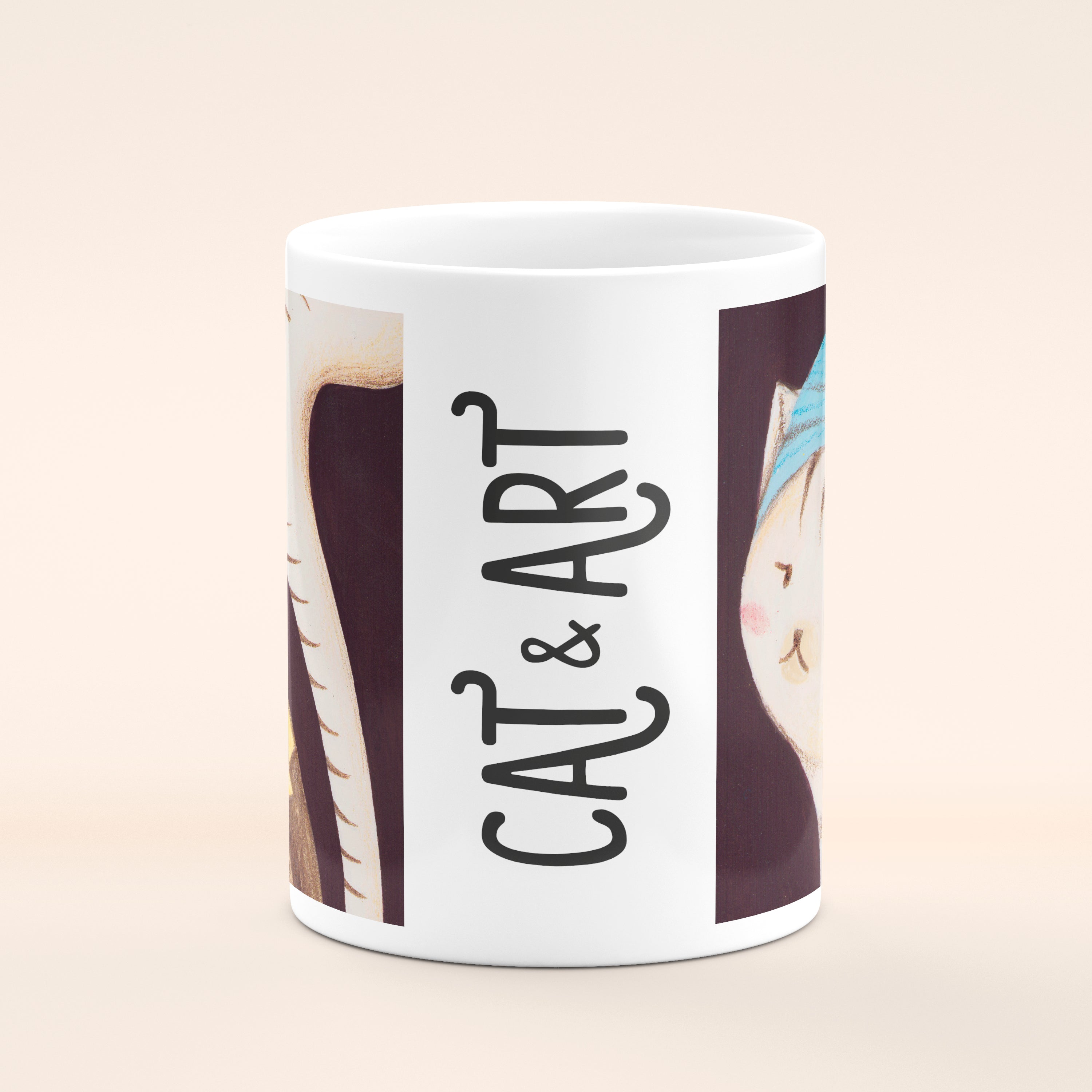 Tazza Cat and Pearl - Cat&Art Mug